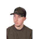 Fox Black Camo Trucker Cap terepmintás hálós baseball sapka