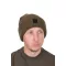 Fox Olive Merino Blend Beanie Hat téli sapka