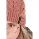 Fox Collection Ladies Knitted Bobble Hat kötött női téli sapka 
