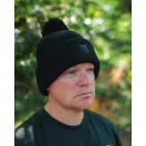 Fox Black HD Bobble kötött téli sapka