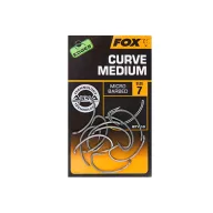 Fox Edges Armapoint Curve Medium Hook pontyozó horog 2