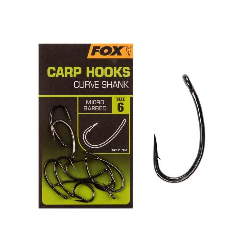 Fox Curve Shank pontyozó horog