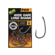 Fox Edges Armapoint Super Wide Gape Long shank pontyozó horog