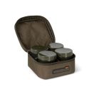 Fox Voyager Hookbait Case 6 Pot tárolóedény táskával