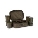 Fox Voyager Hookbait Case 8 Pot tárolóedény táskával