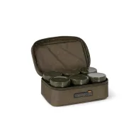 Fox Voyager Hookbait Case 8 Pot tárolóedény táskával