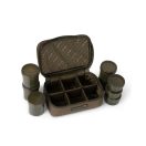 Fox Voyager Hookbait Case 8 Pot tárolóedény táskával