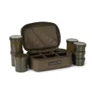 Fox Voyager Hookbait Case 8 Pot tárolóedény táskával