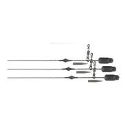   Fox Edges Naturals Submerge Heli-Clip Rigs 40lb helikopter szerelék 3 db