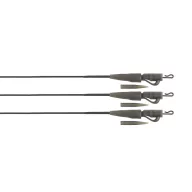   Fox Edges Naturals Leadcore Lead Clip Leaders 50lb ólomklipszes szerelék 3db