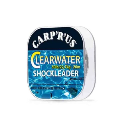 Carp R Us Clearwater Shockleader fluorocarbon előtétzsinór 50lb