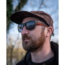 Fox Collection Black & Orange Shades Grey Lens napszemüveg