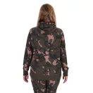 Fox Womens Zipped Camo Hoodie női cipzáras felső S 8-10