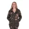 Fox Womens Zipped Camo Hoodie női cipzáras felső M 12-14