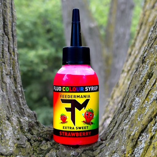 Feedermania Fluo Colour Syrup New szirup Strawberry