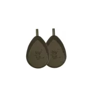 Korda Flat Pear Inline ólom 2db 3,5oz/98g