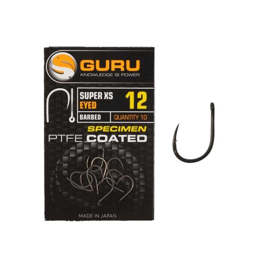 Guru Super XS Eyed Hooks horog 14