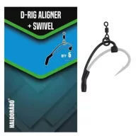   Haldorádó D-Rig Aligner + Swivel horogbefordító mikroforgóval D-rig