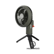   Haldorádó Camping akkumulátoros ventillátoros lámpa LED lámpával