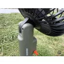 Haldorádó Camping akkumulátoros ventillátoros lámpa LED lámpával
