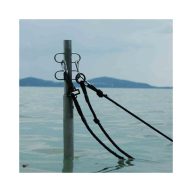   ICC ALU haltartó adapter medertapogató rúdhoz 4db akasztóval 15cm