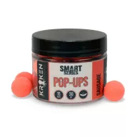   Kraken Baits Smart Series Sausage Fluo Red Pop Ups fluo lebegő bojli 15mm