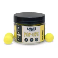   Kraken Baits Smart Series Tigernut Fluo Yellow Pop Ups fluo lebegő bojli 15mm