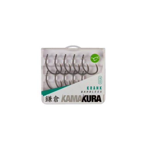 Korda Kamakura Krank Barbless szakáll nélküli élezett pontyozó horog 6