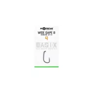 Korda Basix Barbless Wide Gape Hook szakáll nélküli pontyozó horog