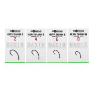   Korda Basix Barbless Kurv Shank Hook szakáll nélküli pontyozó horog