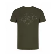 Korda One Liner Tee Olive póló S