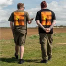 Korda Sunrise Tee Black póló M