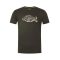 Korda Outline Tee Dark Olive póló