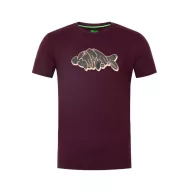 Korda Outline Tee Burgundy póló