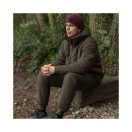 Korda Insulated Hooded Jacket Dark Olive kapucnis kabát