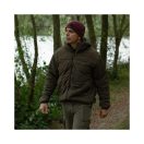 Korda Insulated Hooded Jacket Dark Olive kapucnis kabát