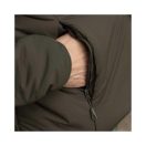 Korda Insulated Hooded Jacket Dark Olive kapucnis kabát
