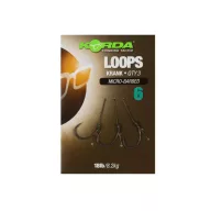 Korda Loop Rigs Krank 18lb 3db 6 -os horog
