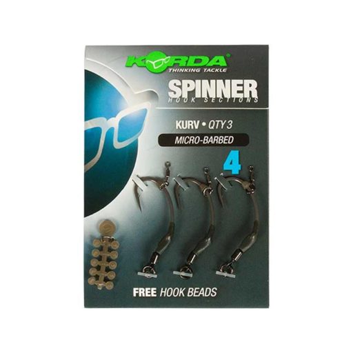 Korda Spinner Hook Section Kurv előkötött horog 6
