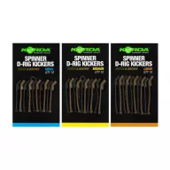   Korda Spinner D-Rig Kickers Green/Brown horogbefordító Small