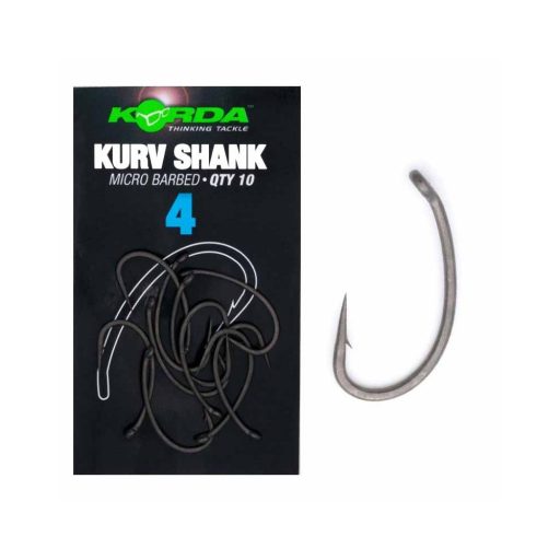 Korda Kurv Shank Hook pontyozó horog 2