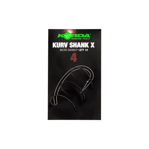 Korda Kurv Shank X erősített pontyozó horog