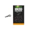 Korda Micro Ring Swivel karikás forgó Large