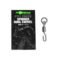 Korda PTFE Spinner Ring Swivel XX forgó Size 11