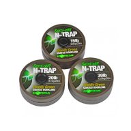   Korda N-Trap Semi Stiff Hooklink előkezsinór 20m 30lb - Weedy Green