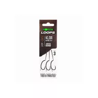 Korda Loop Rigs szakáll nélküli Klor Size 4B 30lb