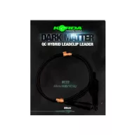 Korda Dark Matter Leader QC Hybrid Clip szerelék 50cm Weed