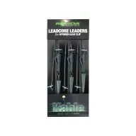 Korda Leadcore Hybrid Leader Lead Clips 3db Gravel