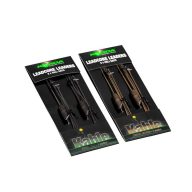   Korda Leadcore Leader Heli Safe Weed Green  előkötött leadcore