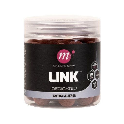 Mainline Dedicated Pop Ups lebegő bojli Link 15mm
